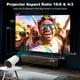 thumbnail image 5 of Proyector HY300 PRO Mini portátil 4K 1080P Android 11, 5 of 6