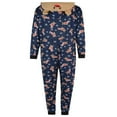 thumbnail image 3 of Christmas Matching Family Loungewear Hoodie Pattern Zipper Romper, 3 of 7