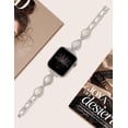 thumbnail image 3 of Wearlizer Boho Turquoise Bracelet Compatible with Apple Watch Band 42/41/40/38/46/45/44/49mm, Adjustable Jewelry Gemstone Strap for iWatch Ultra Series SE 10 9 8 7 6 5 4 3 2 1, 3 of 6
