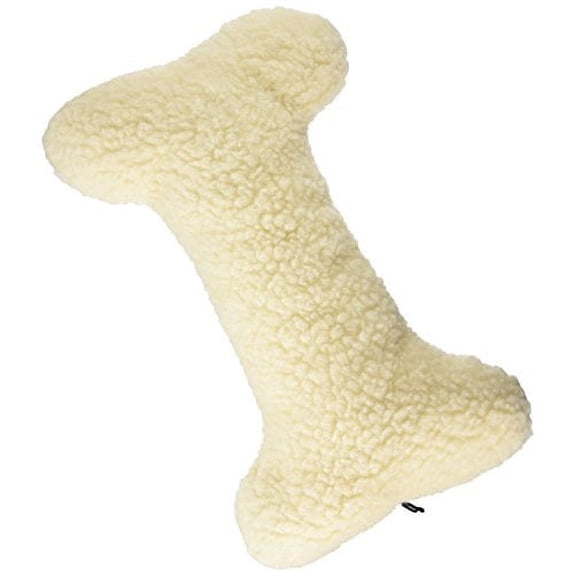 Pet Lou Dog Fleece Bone Chew Toy, 16"