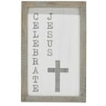 thumbnail image 3 of VHC Brands Celebrate Jesus Wooden Shadow Box Frame 15x9x1, 3 of 3