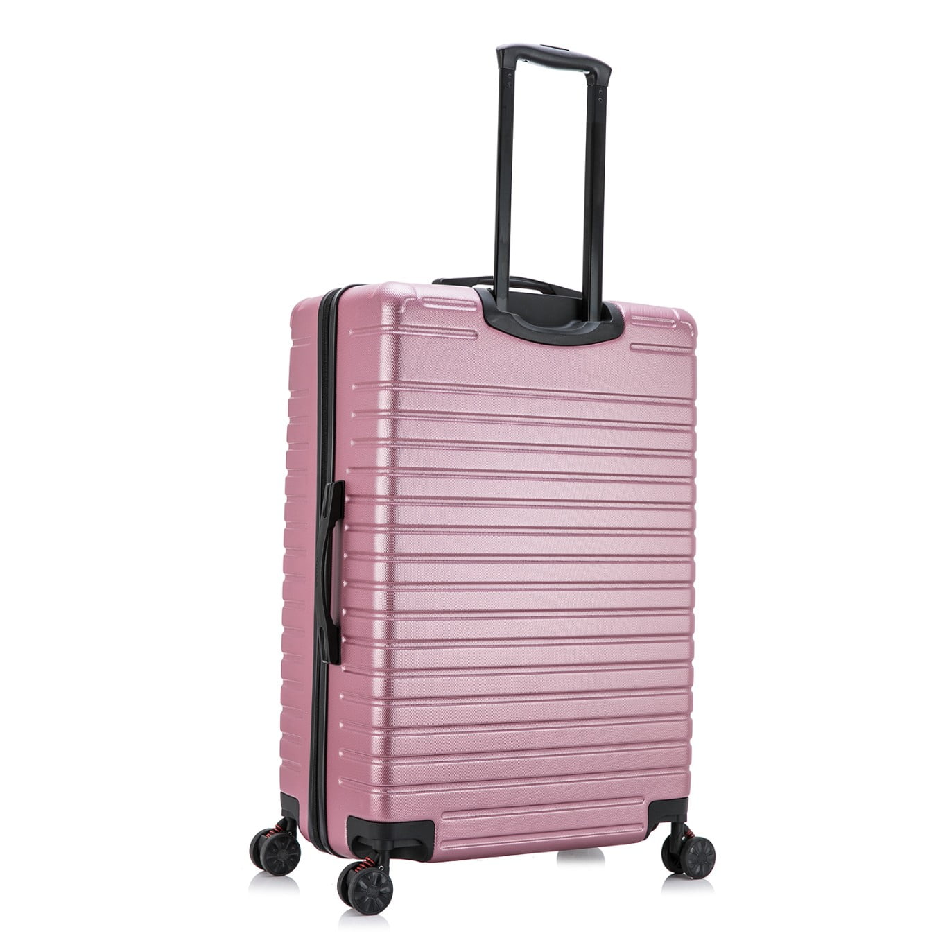 InUSA Deep 3-Piece Hardside Luggage Sets with Spinner Wheels, Handle, Trolley, (20"/24"/28"), Rose Gold