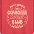 thumbnail image 2 of Instant Message - Cowgirl Social Club - Women's Lightweight French Terry Pullover, 2 of 6