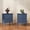 A-Blue, variant on CBJCBJ 19" Retro Nightstands Set of 2, Bedside Table with Storage Drawers, for Bedroom, Living room,Black