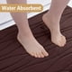 thumbnail image 4 of Alfombra de baño Buganda, espuma viscoelástica, 44 x 24 cm, extra suave, color marrón, 4 of 8