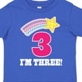 thumbnail image 4 of Inktastic 3rd Birthday 3 Year Old Girls Rainbow Star Girls Toddler T-Shirt, 4 of 5