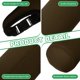 thumbnail image 4 of 2 piezas de funda para botella de agua de neopreno, bolsa de transporte aislante para botella de vidrio de 15.5-20oz, funda para botella de bebida colapsable con asa, color café, 4 of 7