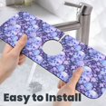 thumbnail image 6 of Sikiie flower crystal Skull Splash Guard for Sink Faucet-1 PC Super Absorbent Fast Drying Mat Sink Gadgets-Splash Guard for Kitchen, Sink Mat, 6 of 7