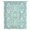 Snow SkyBlue LightGreen, variant on Green Blue Floral Sheer Curtains 84 Inches Long, Vintage Pastoral Botanical Leaves Light Filering Curtains, Breathable Simi Curtain Privacy Drapes for Living Room Bedroom Lightweight Window Treatment