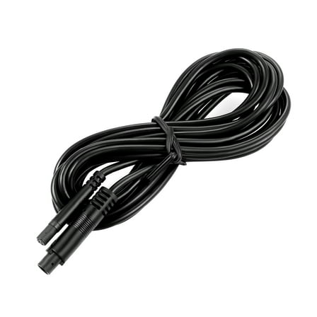 Beaupretty Backup Camera Cable Black 4 Pin Aviation Extension Wire for Truck Camper Trailer