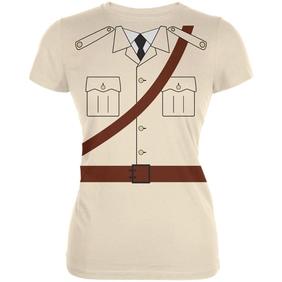 Halloween Safari Explorer Dr. Livingstone Costume Women's Juniors Soft T Shirt