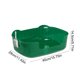 thumbnail image 3 of pstuiky Caja de arena para gatos grande a prueba de fugas a prueba de derrames suministros para mascotas caja de arena para gatos bandeja de arena de una pieza completamente abierta, 3 of 6