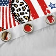 thumbnail image 4 of Homewish Teens Ball Game Black Out Curtains,Baseball Sport Theme Curtains Pack of 2 (42x63 Each),Retro American Flag Bedroom Curtains For Boys Kids,Luxury Bedroom Decor, 4 of 6