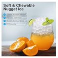 Nugget Ice Makers Countertop, 45lbs/Day Portable Ice Maker for Party