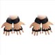 thumbnail image 1 of 4X L Guantes Deportivos de Entrenamiento para Hombres y Mujeres, Guantes de Entrenamiento, Fitness, Culturismo, Levantamiento de Pesas, Gimnasio, Mano, Muñeca, Guantes Negros A, 1 of 6