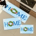 thumbnail image 5 of YIMEIS Warm home Fall Kitchen Rugs Set of 3, Xmas Holiday Kitchen Mat Decor Home Decorations, Green Christmas Mats for Kitchen Floor - 16''*24'' and 20''*30'' and 17''*47'' in, 5 of 10