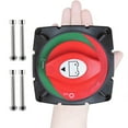thumbnail image 1 of Ampper High Current Battery Switch, 12-48 V Battery Master Cut Disconnect Switch Isolator for Marine Boat, Ship, Yacht, RV, Truck (On/Off, High Current), 1 of 7