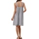 thumbnail image 3 of Bata de baño de felpa para mujer Inspire Chic, bata de spa para gimnasio, piscina, ducha, toalla de baño, vestido de ducha L gris, 3 of 6
