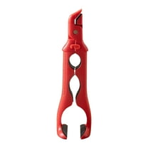 Kitchen Safety Essential: 3-in-1 Hot Plate Gripper with Multi-Angle Anti-Scald Clip, Grabber Tool & Lockable Tongs Prevent Burns, Handle Hot Cookware Safely