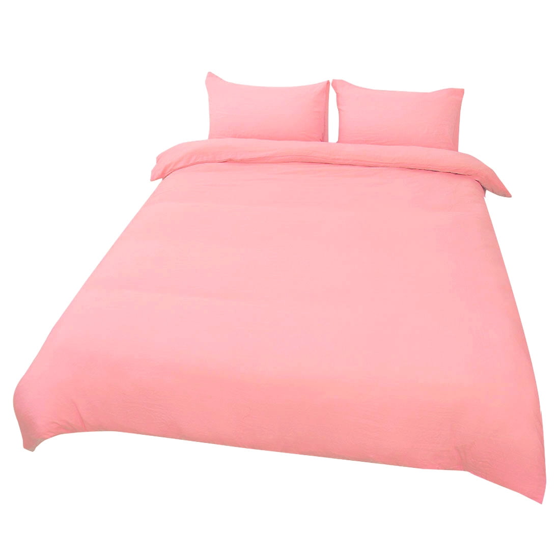 Washed Cotton Duvet Cover Sets Zipper Closure Bedding Set 9 4
