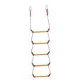 thumbnail image 3 of S SERENABLE Boat Rope Ladder Boarding Ladder Marine Rope Ladder for Canoeing Kayak Yacht Five Tire, 3 of 9