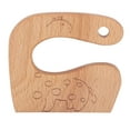 thumbnail image 1 of Children Cooking Chopper, Compact Size Safe Operation Wooden Kids Cutter Environment Friendly Animal Pattern  For 2-8 Years Old For Early Education, 1 of 7