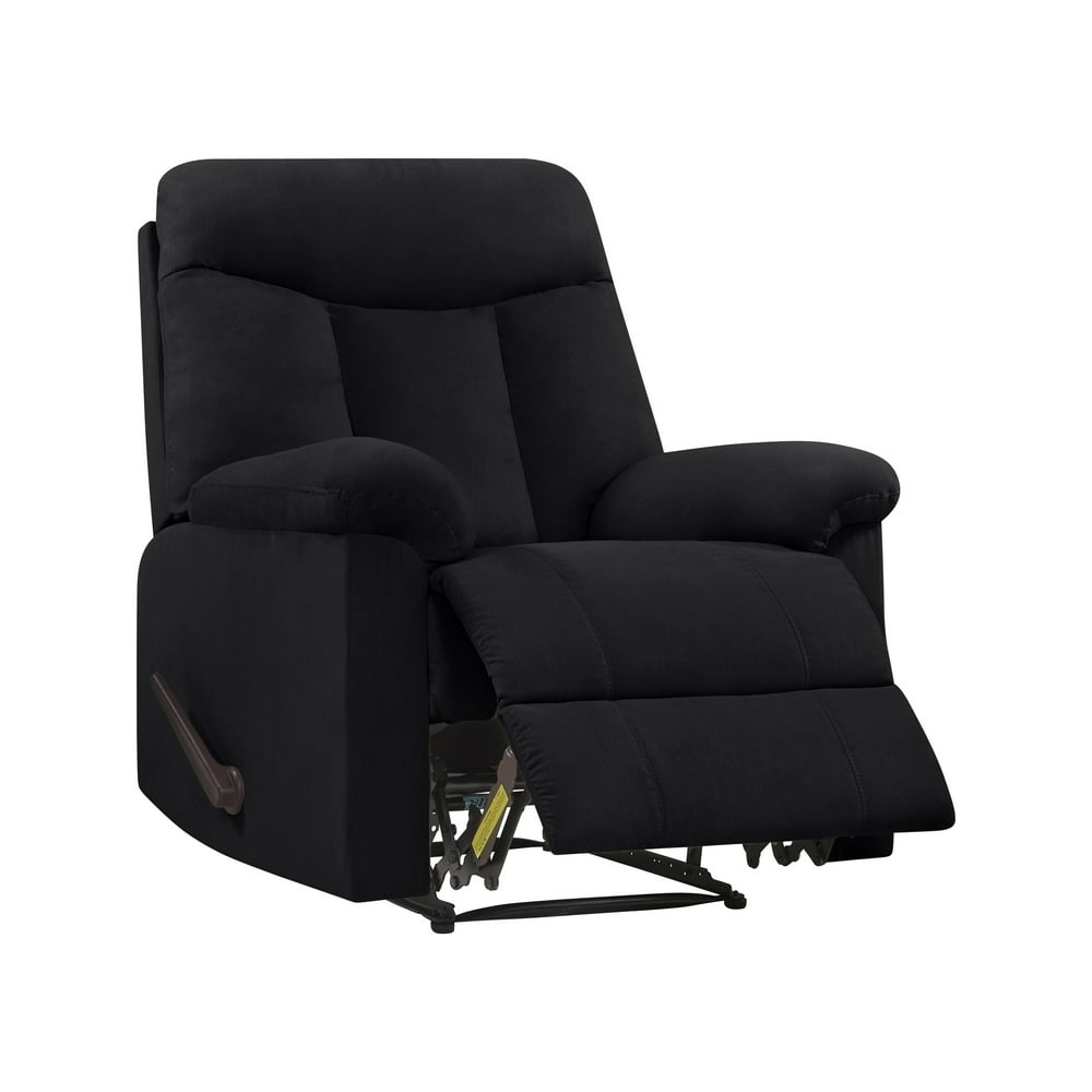 Homesvale Toronto Microfiber Power Recliner and Lift Chair, Black