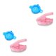 thumbnail image 2 of Cateissary Máquina para hacer bolas de hervida, prensador de alimentos casero, molde de cocina DIY, molde de prensado a mano para Rosado 2piezas, 2 of 6