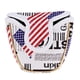 thumbnail image 1 of Funda de Golf Putter Sunnimix 1Pcs Estrellas y Rayas Semicírculo, 1 of 8