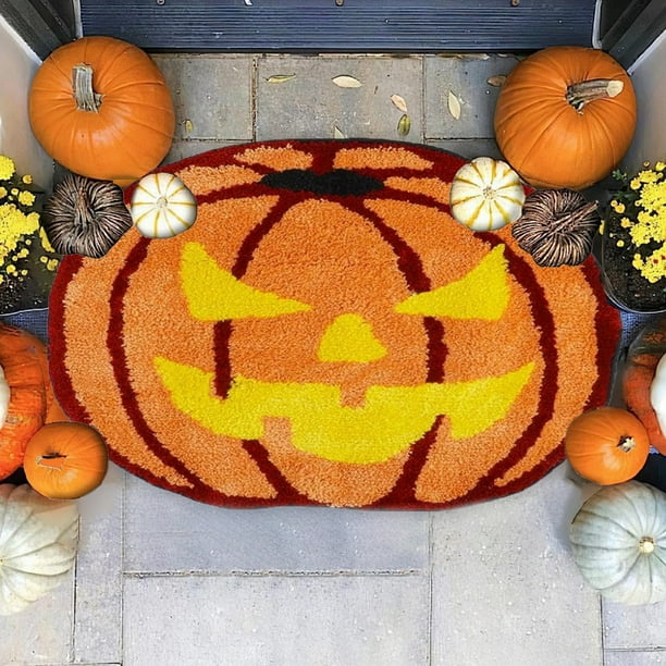 Alfombras de baño, alfombras para sala de estar, alfombra de área, alfombra de baño, alfombra de baño de Halloween para baño, manta de baño de Halloween, manta de bañera antideslizante, manta de ducha