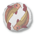 thumbnail image 1 of Poissons Constellation Zodiaque Symbole Rond Jeter Oreiller Décoration Coussin, 1 of 3
