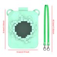 thumbnail image 5 of Caso Cobertura Silicona Con Cordón para Bitzee Mágico Interactive Juguete () Verde, 5 of 5