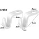thumbnail image 2 of 2024 New Clothes Hangers Space-saving Pack Of 60 Clothes Hangers Connection Hooks, 2 of 5