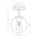 thumbnail image 3 of Lámpara de techo ahumado, 1 luz E27 60W, 3 of 7