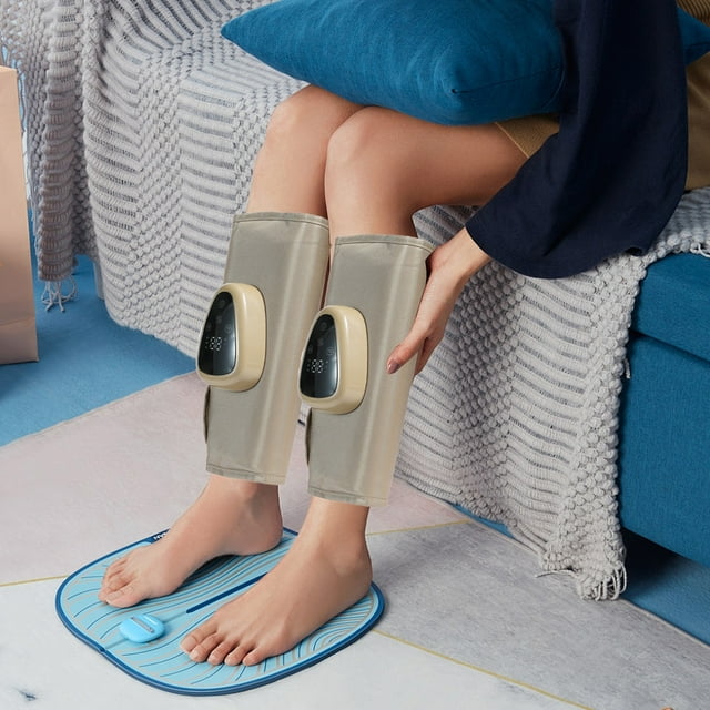 Nilvkv Rechargeable Model Leg Massagers Home Multi-Purpose Leg Calf Massage Multi-Function Fatigue Massagers Three-Speed Strength