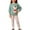C-Dark Green327, variant on DHFJKG Kids Girl Christmas Clothes Outfits Reindeer Design Crew Neck Long Sleeve Sweatshirt With Floral Pants Outfit For 2-8 Years 2 Piece Xmas Versatile Sets