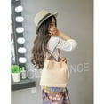 thumbnail image 4 of PAMINGONO De Hombro Beige Tejida Con Simple Ideal Para Picnic Y, 4 of 8