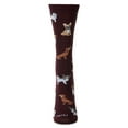 thumbnail image 6 of MeMoi They Call it Pupper Love Bamboo Blend Crew Socks - Womens - Female (9-11, Pink), 6 of 6