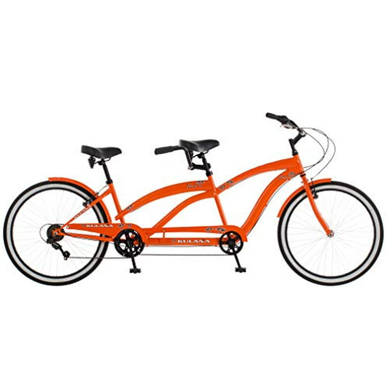 Tandem Bike Yellow Cruiser Bike Walmart Kulana Lua Tandem Bike, 26