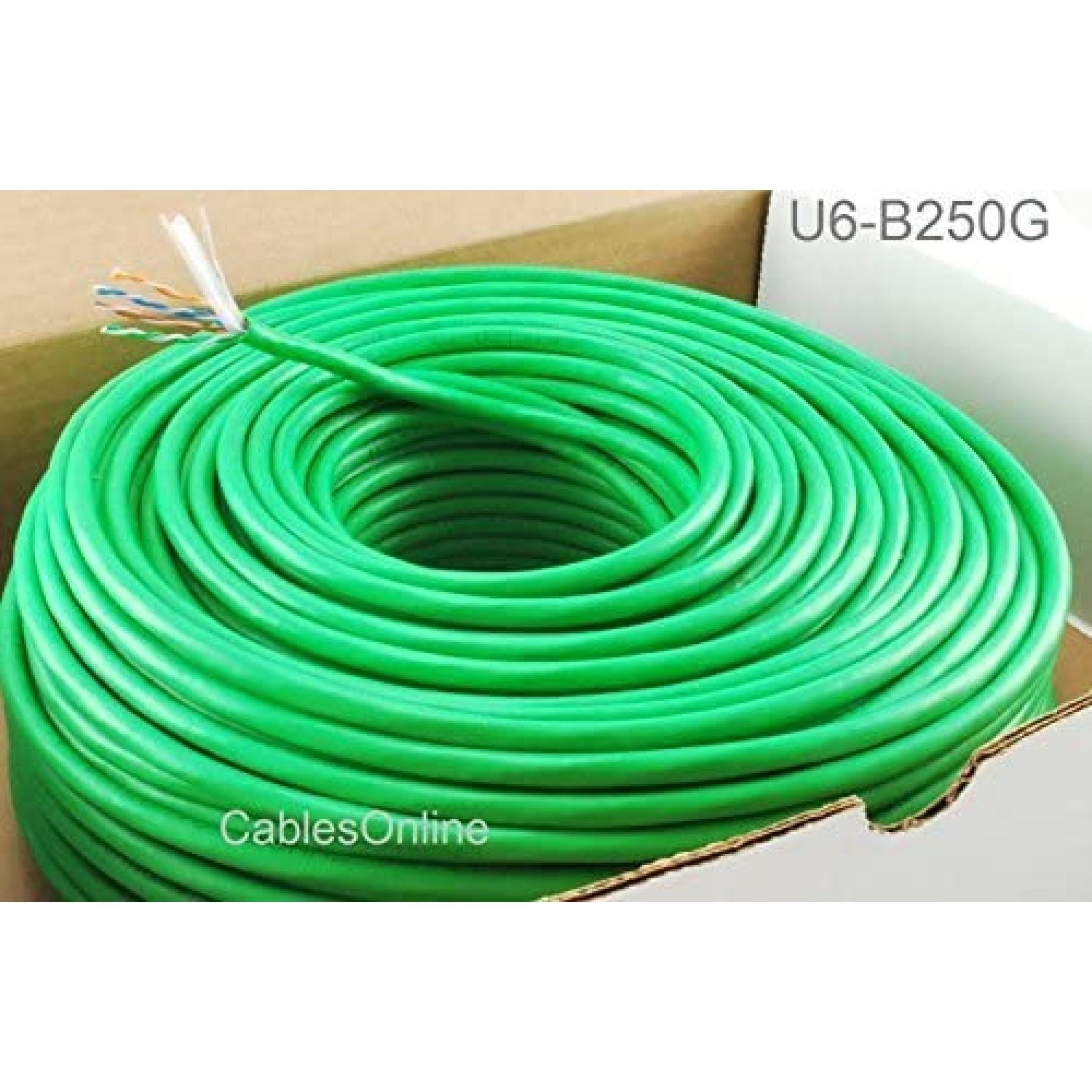 JaDAYon, 250FT Solid PureCopper CAT6E CMR 550Mhz, HighPerformance 23