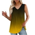 thumbnail image 2 of Taylonsss Fashion Women's Spring/Summer Solid Color Casual V-neck Sleeveless Top Tank Top, 2 of 6