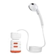 thumbnail image 1 of Ducha de camping portátil recargable, práctica y práctica, a prueba de fugas, eléctrica para Naranja y blanco, 1 of 8
