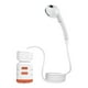 thumbnail image 1 of Ducha de camping portátil eléctrica recargable con iluminación de emergencia para viajes Naranja y blanco, 1 of 9