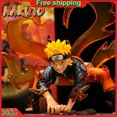 thumbnail image 2 of Figura de anime NARUTO de 20 cm, zorro demonio de nueve colas, Uzumaki Naruto de cuatro colas, figura de acción para coleccionar, modelo de muñeca, juguetes de regalo, 2 of 4