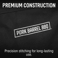 thumbnail image 6 of Pork Barrel BBQ 36" Griddle Cover for Blackstone with Hood - Heavy Duty Waterproof Outdoor Grill Cover, Fits Models 5482 & 5484, 69" x 26" x 35.5, 6 of 8