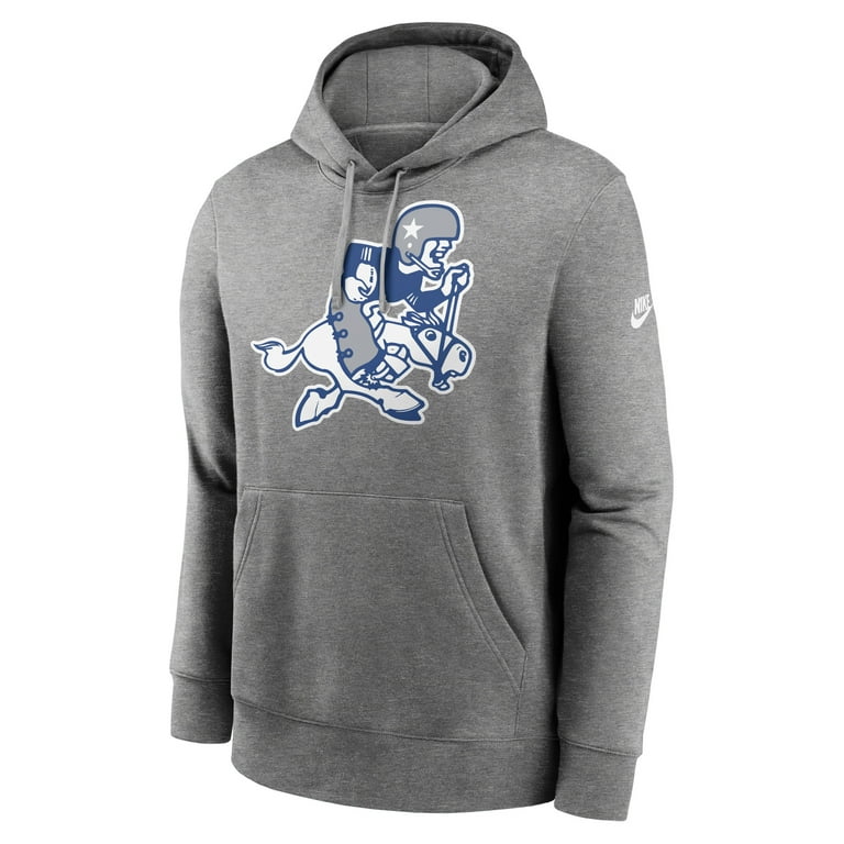 Men's Nike Heather Charcoal Dallas Cowboys Rewind Retro Joe Club
