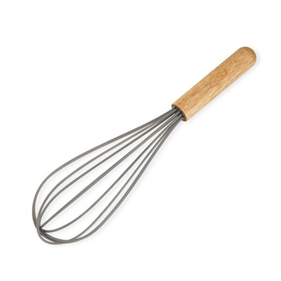 MLINS 4pcs Wooden Handle Egg Cream Whisk Mixer Kitchen Gadget