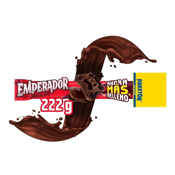 Galletas Emperador Sabor chocolate 222g