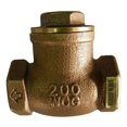 thumbnail image 1 of 1" Swing Check Valve - Brass, 1 of 1