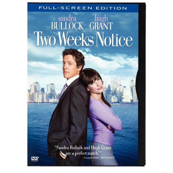 Pre-Owned Two Weeks Notice Full Frame (DVD)